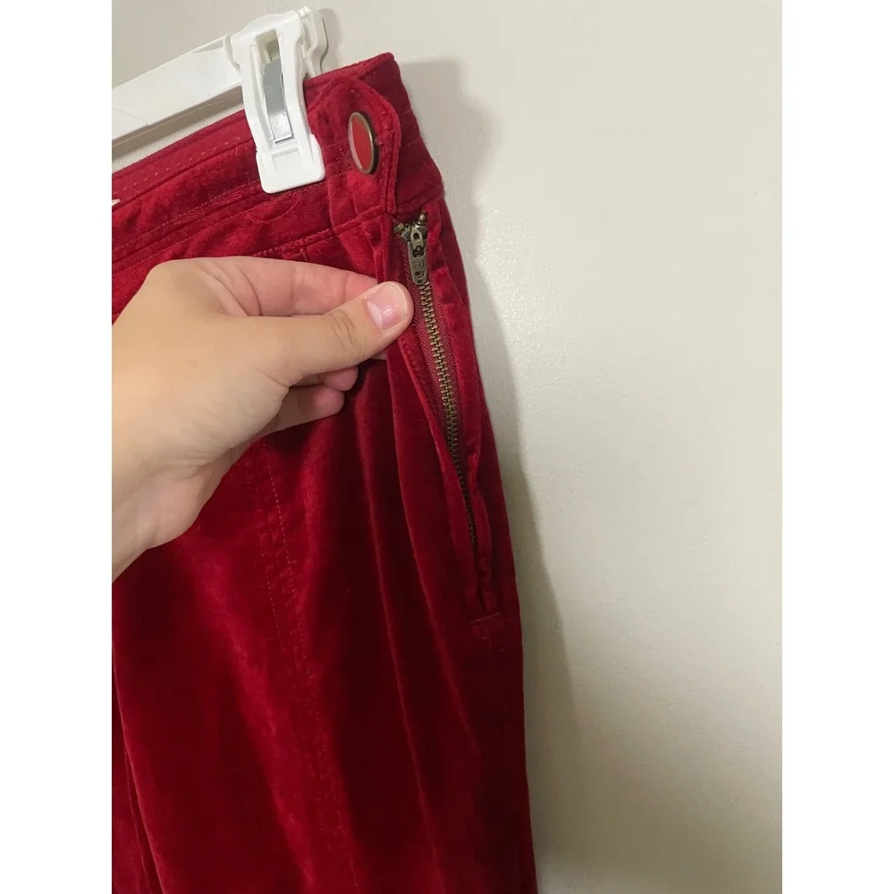 Anthropologie red velvet